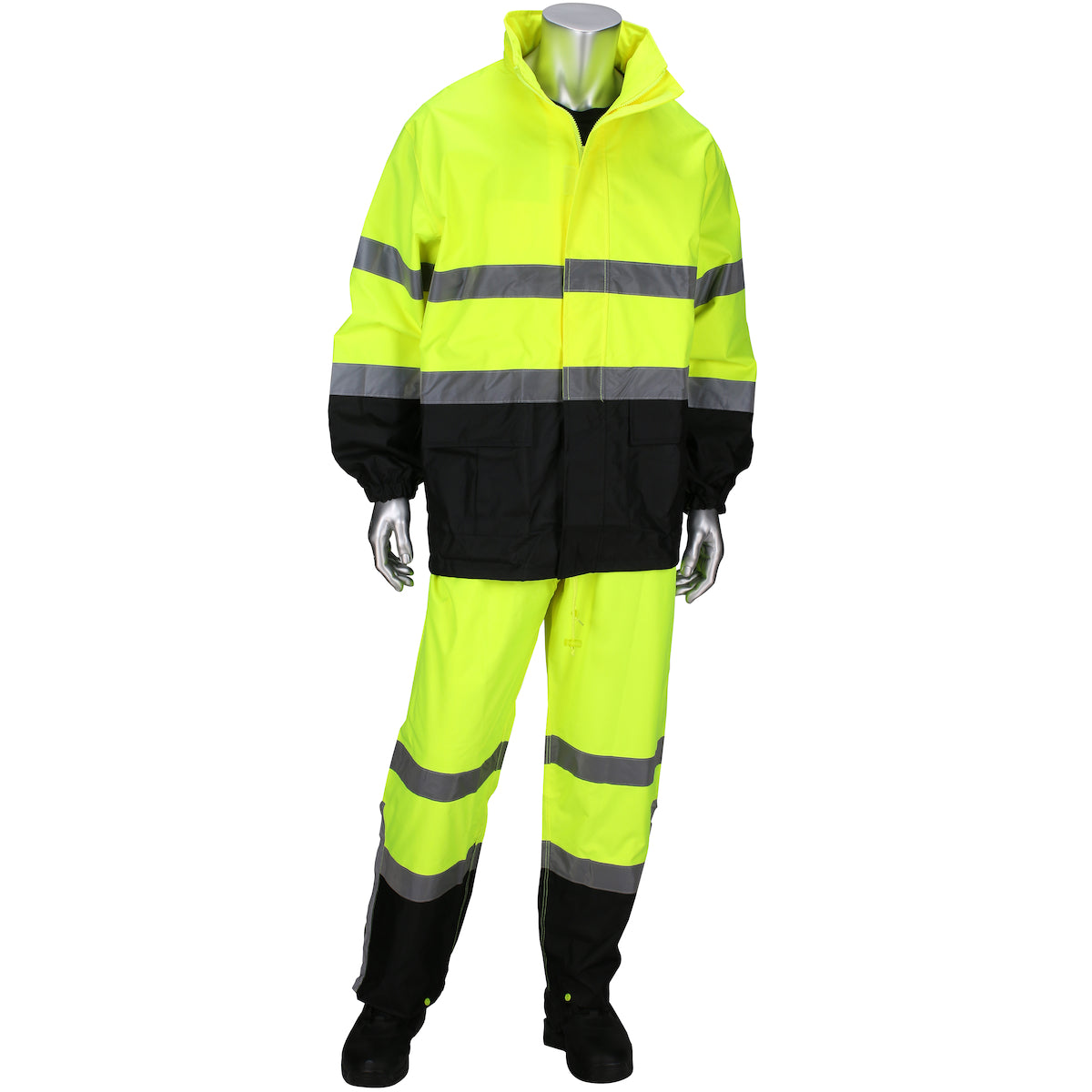 Model 4530, 2 Piece ANSI Type R, Class 3 Rainsuit (Sold Individually)