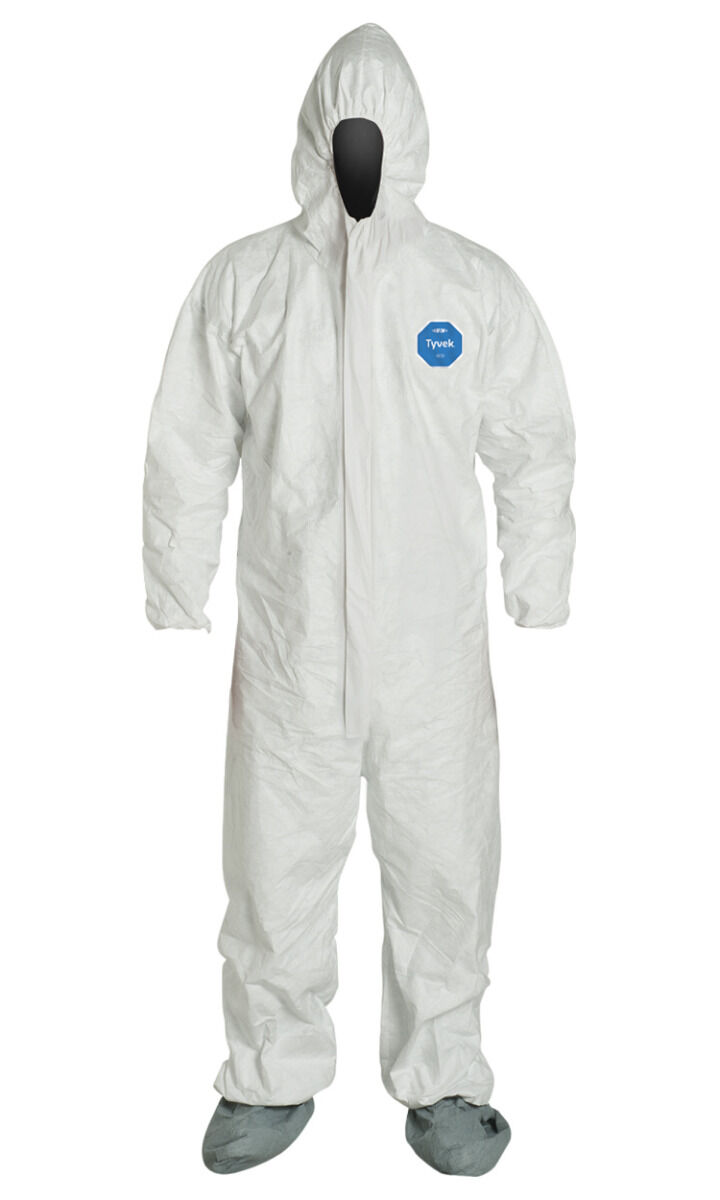 Tyvek Elastic Wrist and Ankle Coveralls, (Sold in 25 Count Cases) 